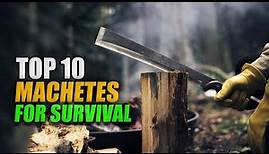 TOP 10 Best Machetes for Survival in 2021 - Madman Review