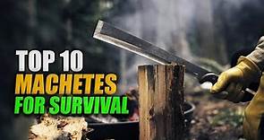 TOP 10 Best Machetes for Survival in 2021 - Madman Review