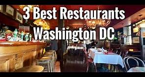 Best Restaurants in Washington DC