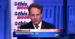 Timothy Geithner Interview