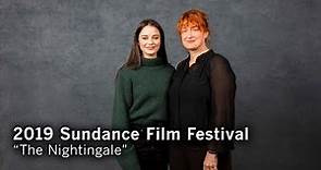 Jennifer Kent and Aisling Franciosi of 'The Nightingale'