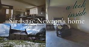 See inside Sir Isaac Newton's house - Woolsthorpe Manor I Newton's birthplace Walking tour