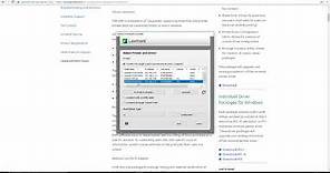 Downloading and Installing Lexmark Driver
