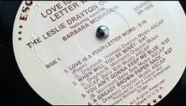 Leslie Drayton Orchestra - When Will You Be Mine?