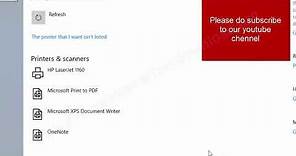 How to install hp laserjet 1160 printer driver manually