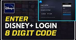 How to enter Disneyplus.com login/begin 8-digit code