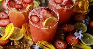 Strawberry Vodka Lemonade Cocktail