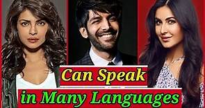 Bollywood Stars who Know Many Languages