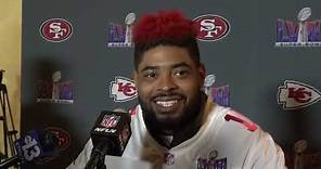 Jauan Jennings | San Francisco 49ers vs Kansas City Chiefs Super Bowl 2024 Interview