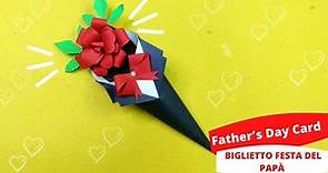 💖 FAI DA TE: BIGLIETTO FESTA DEL PAPÀ 💖 Lavoretti per la festa del papà / COOL card for FATHER'S DAY