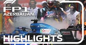 FP1 Highlights | 2023 Azerbaijan Grand Prix