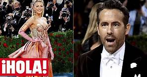 Blake Lively deja boquiabierto a Ryan Reynolds con la transformación de su vestido en la Gala MET