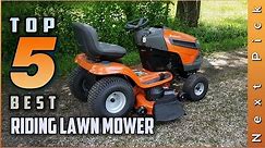 Top Picks: 5 Best Riding Lawn Mower Review | Perfect For Large Lawns [2023]