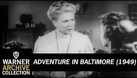 Preview Clip | Adventure in Baltimore | Warner Archive