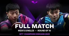 FULL MATCH | LIN Yun-Ju vs MA Long | MS R16 | #WTTXinxiang 2023
