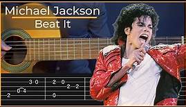 Beat It - Michael Jackson (Simple Guitar Tab)