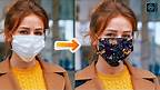 How to make face mask design in photoshop || Pixmania