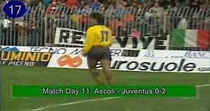 Pierluigi Casiraghi - 61 goals in Serie A (part 1/2): 1-20 (Juventus 1989-1993)