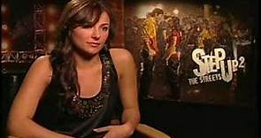 Briana Evigan interview for Step Up 2 the Streets