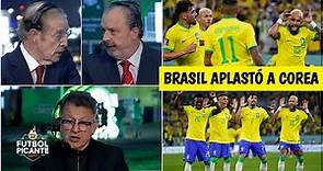 ANÁLISIS Brasil GOLEÓ Y BAILÓ a Corea del Sur y clasificó a cuartos del mundial | Futbol Picante