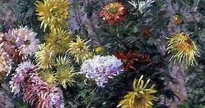 Gustave Caillebotte - Jardines y flores (Impresionismo)