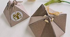 Gift Wrapping | 手工禮物盒折法製作-禮物盒包裝設計（折紙）