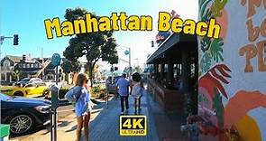 Walking in Manhattan Beach | California USA [4K UHD 60 fps]
