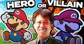 Nintendo's BIGGEST Villain... or Hero? - Kensuke Tanabe (Paper Mario & Chibi-Robo Killer)