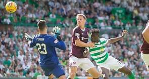 Celtic 3-1 Hearts: Vakoun Bayo nets brace on full debut