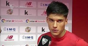Declaraciones de Joaquín Correa 14/10/17. Sevilla FC