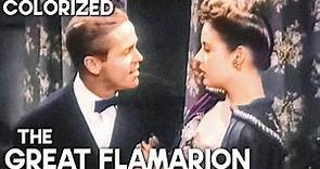 The Great Flamarion | COLORIZED | Film Noir | Classic Drama Film
