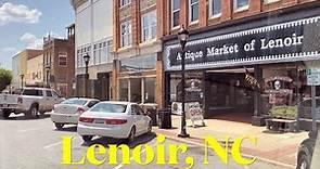 Whatchamacallit Tour of The Lenoir, NC, Town Center - I'm visiting every town in North Carolina