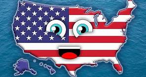 50 States Song - USA States and Capitals Song | Geography Explained by KidsLearningTube
