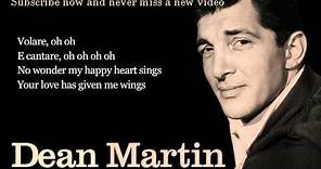 Dean Martin - Volare - Lyrics