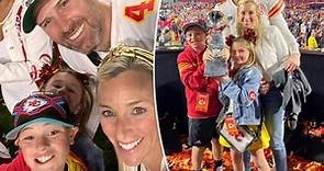 Chad Henne celebrates NFL retirement with wife Brittany after Chiefs’ Super Bowl win