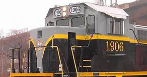 Canton Railroad, CSX, & Norfolk Southern Working in Baltimore City