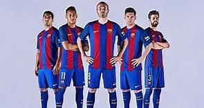 FC Barcelona presents new kit for 2016/17