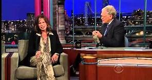 Steven Tyler on the Late Show with David Letterman