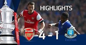 ARSENAL VS EVERTON 4-1: Official goals and highlights FA Cup Sixth Round HD
