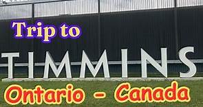 Timmins Ontario Canada - North Eastern Ontario Canada 4K Driving & Walking Tour | 4K Walking Tour