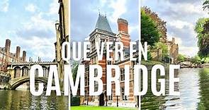 CAMBRIDGE: Qué hacer y qué ver 🇬🇧 Visitar Cambridge en un día desde Londres