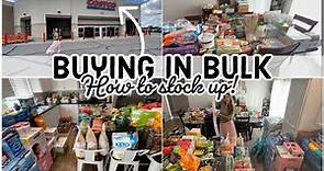 HOW MY LARGE FAMILY BUYS IN BULK | Long Term Food Storage (TIPS ON STOCKING UP)