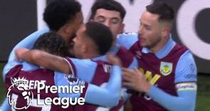 Zeki Amdouni puts Burnley ahead of Luton Town with one touch | Premier League | NBC Sports