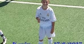 Prueba de acceso al Real Madrid,seleccionado para un sueño 17-6-2017(Kevin Sanchez Rey- Burgos C.F.)