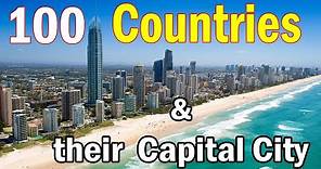 100 Countries name and their Capitals | Countries and capitals of the world | Countries capital GK