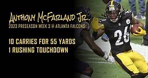 Anthony McFarland Jr Every Run @ Atlanta Falcons | 2023 Preseason Week 3 | Fantasy Football Film