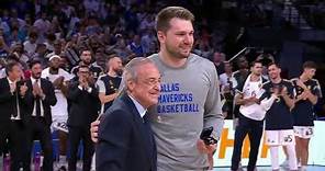 Luka Doncic Welcomed In Return To Madrid!