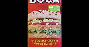 The Original Boca Original Vegan Veggie Burgers Review