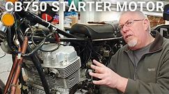 Checking & Replacing a Honda CB750K Starter Motor | Engine First Start Preparation | Part 4