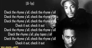 A Tribe Called Quest - Check the Rhime (Lyrics)